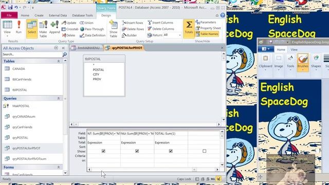 Excel Pivot Table vs. ACCESS Summation Query смотреть онлайн
