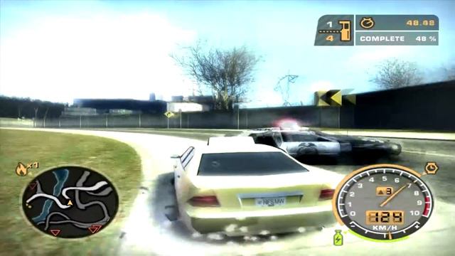 NFS Most Wanted Challenge Series #47-Tollbooth Time Trial смотреть онлайн
