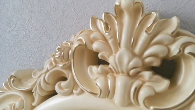 Туалетный столик МИЛАНО с зеркалом. Dekormebelplus.ru смотреть онлайн