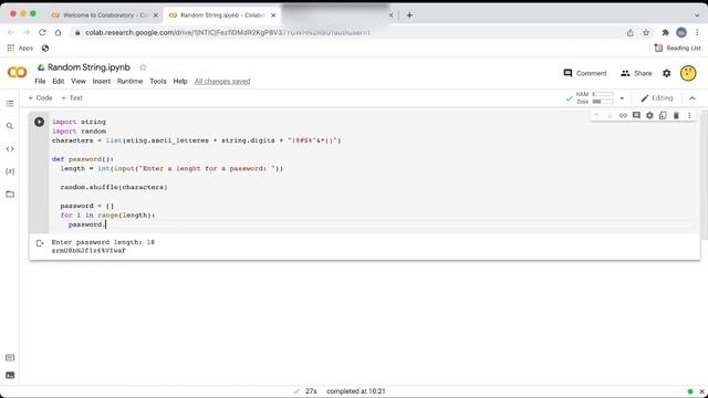 How to make password generator in Python смотреть онлайн