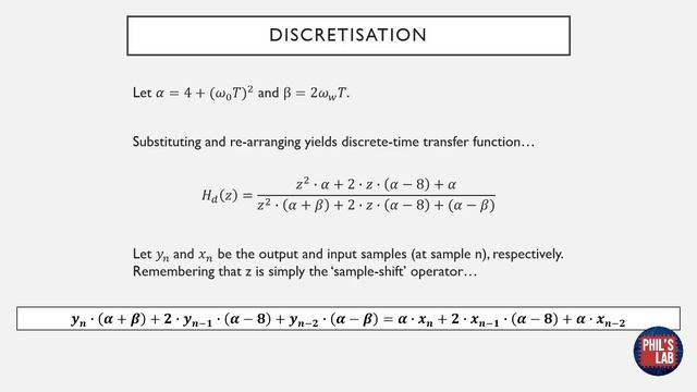 Notch Filters - Theory and Software Implementation - Phil's Lab #39 смотреть онлайн
