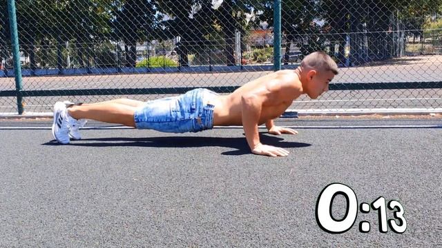 64 push-ups!!! in 30 SECONDS!!! смотреть онлайн