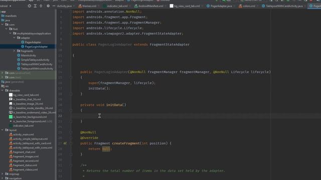 How to Implement (4) TabLayout Design With ViewPager2 in Android Studio | CustomTabLayout | Androi смотреть онлайн