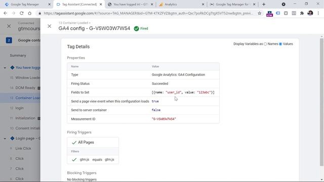 User ID tracking with Google Analytics 4 and Google Tag Manager смотреть онлайн