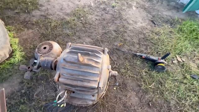 Саморобний генератор на 220V від трактора KENTAVR 404, Homemade 220 Volt Generator