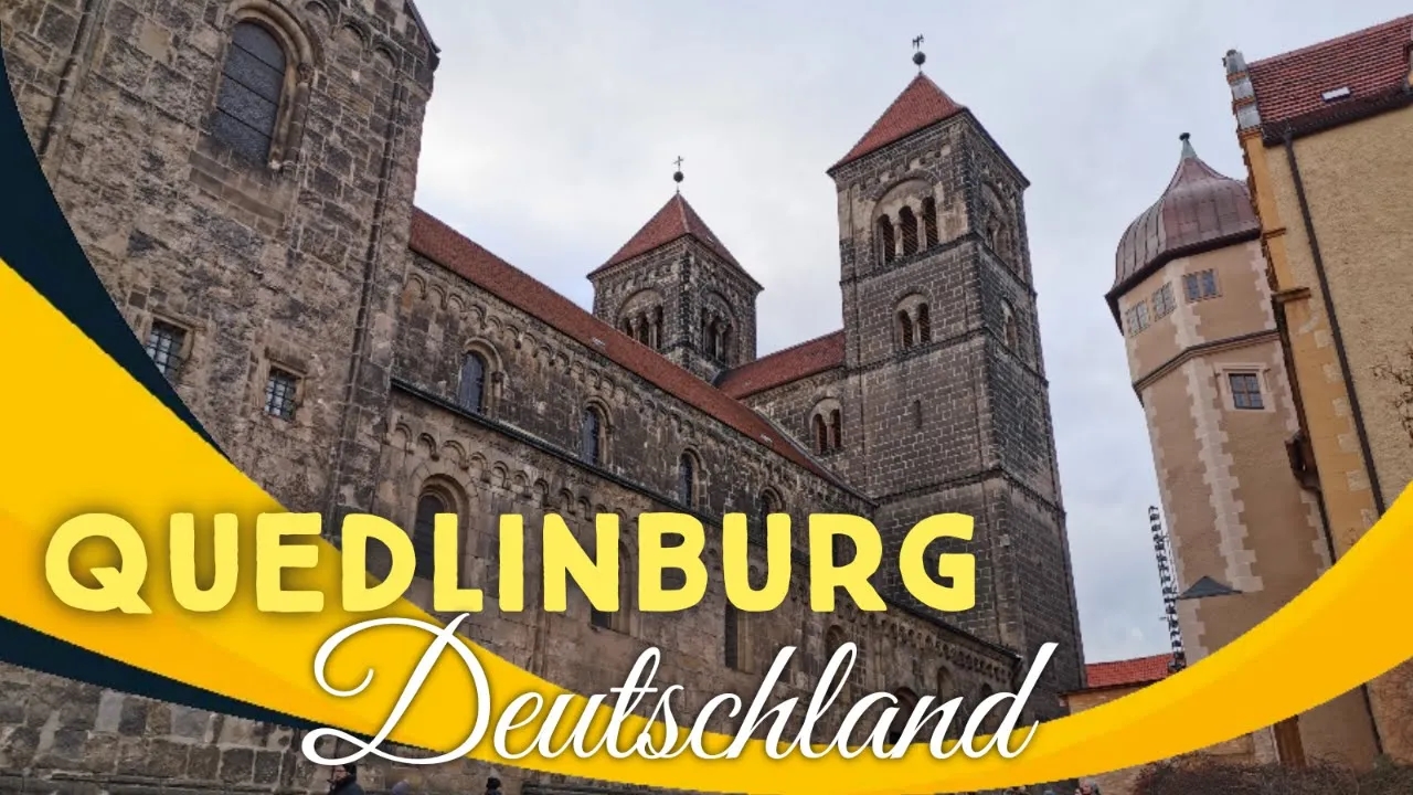 Quedlinburg (Кведлинбург) - город с потрясающей архитектурой и историей! смотреть онлайн