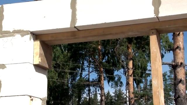 Перемычки над проемами в стенах из газобетона - конструктивные решения HD1280 720 смотреть онлайн