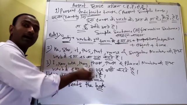present tense ( Present Indefinite tense ) смотреть онлайн