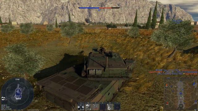 WarThunder ETSM IV Fastest Reload Mobility Type 90 смотреть онлайн