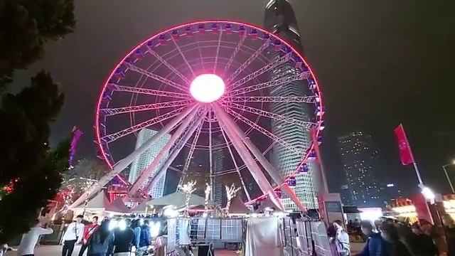 Hong Kong Observation Wheel/ AIA Vitality Park Central HongKong #shortvideo смотреть онлайн
