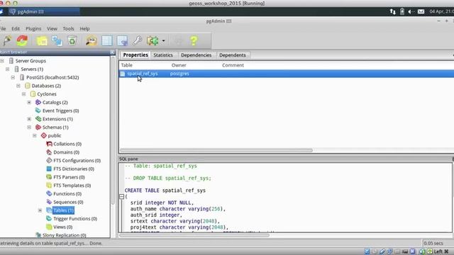1. PostgreSQL PostGIS смотреть онлайн