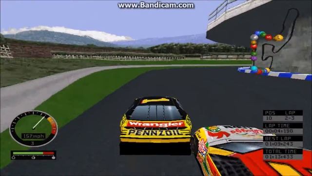 NASCAR Road Racing (PC) Gameplay (Steve Park) (Meibashi Speedway) (3 Laps) смотреть онлайн