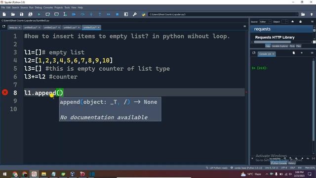 how to insert items in list without any loop in python? |Cyber Wings смотреть онлайн