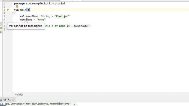 Variables in Kotlin - سلسلة كوتلن خطوة بخطوة - part - 3 - смотреть онлайн
