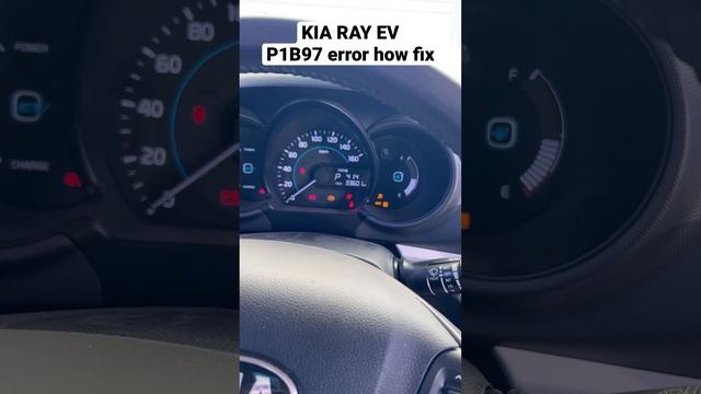 kia ray ev car. P1B97 error. how fix help смотреть онлайн