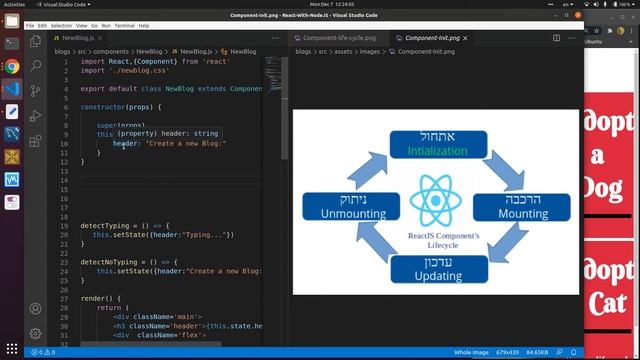 17 React Component Life Cycle Initialization смотреть онлайн