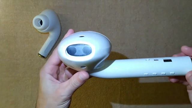 Гигантские AirPods и AirPods Pro. Прикольные bluetooth колонки. AliExpress. смотреть онлайн