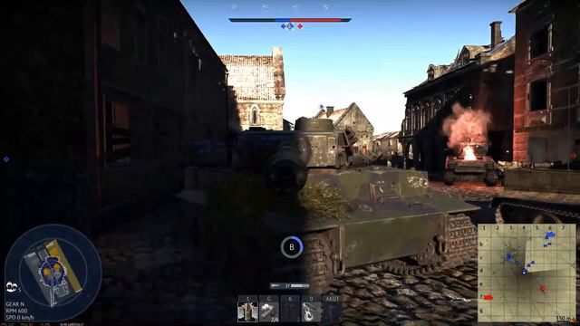 ◀ War Thunder - Tiger An unstoppable beast смотреть онлайн