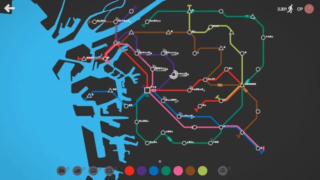 Mini Metro - Осака - ТОП-5% смотреть онлайн