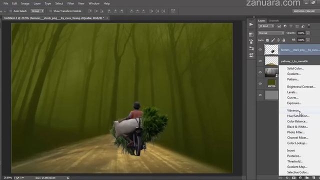 Photoshop CC Manipulation - Photoshop Lighting Effects смотреть онлайн
