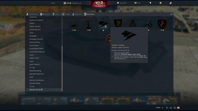 War Thunder | Wöchentliche Decals | Deutsche Tutorials und Hilfe смотреть онлайн