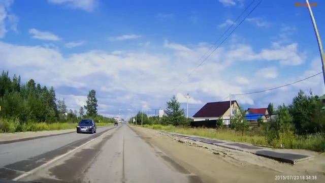 Камеры видеофиксации в рабочем режиме на въезде в г.Советский ХМАО 23.07.2015г. смотреть онлайн