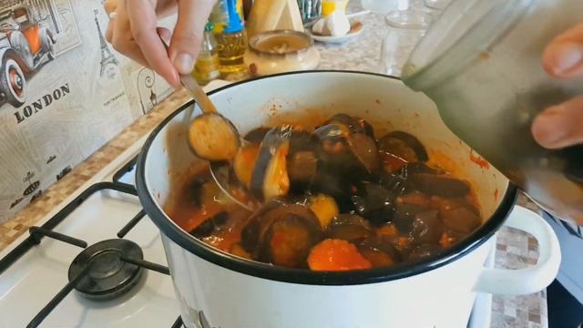 Баклажаны в аджике смотреть онлайн