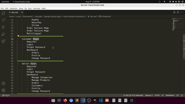 Multivendor Ecommerce Website with Django, Django Restframework and ReactJs, Introduction, Part 1 смотреть онлайн
