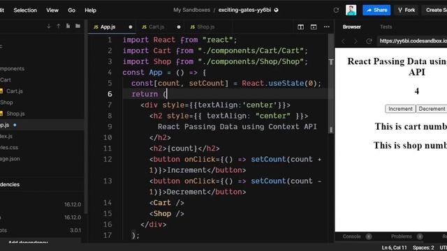 React Context API 2020 | React State Management | React Beginners Tutorial смотреть онлайн