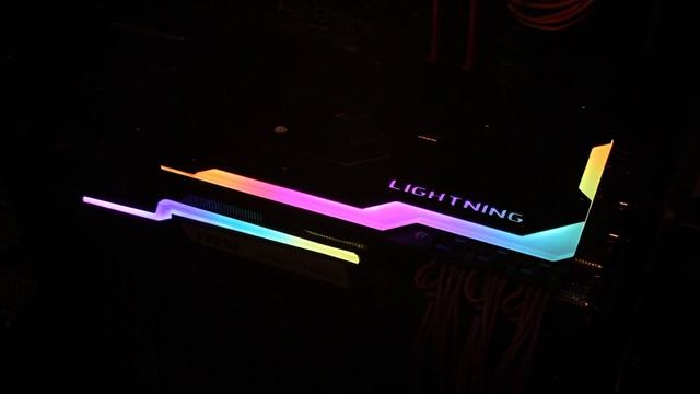 MSI GTX 1080 Ti Lightning Z RGB Colors смотреть онлайн
