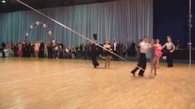 Зеленин Андрей - Зеленина Ирина, открытый класс, самба смотреть онлайн