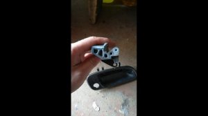 Как сделать водительскую дверную ручку Corona AT190 своими руками