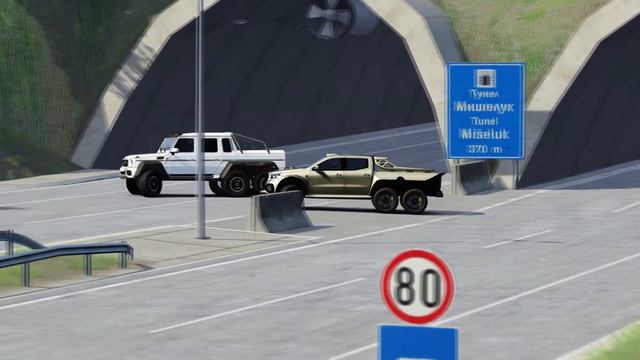 Mercedes-Benz X-Class Monster 6x6 vs Mercedes-Benz G63 AMG 6x6 at Miseluk смотреть онлайн