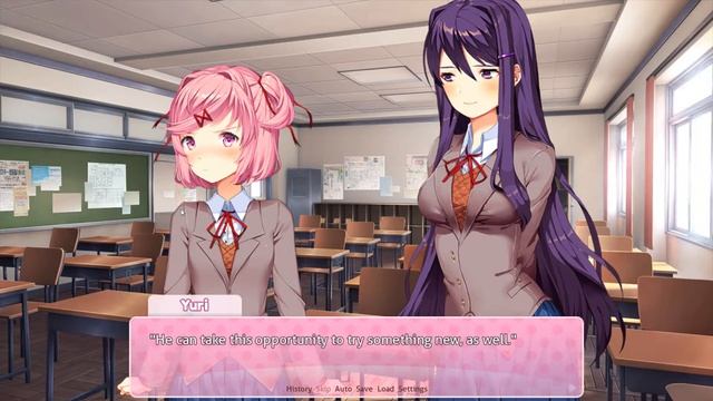 Doki Doki Literature Club - What happens if you delete Monika's character file in the Monika ending смотреть онлайн