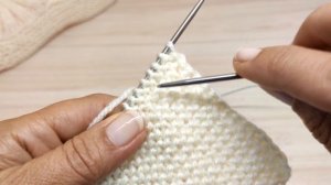 СЛЕДКИ ОДНИМ ПОЛОТНОМ НА 2 СПИЦАХ. Вяжем вместе.