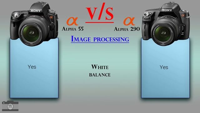 Sony Alpha 55 vs Sony Alpha 290 смотреть онлайн
