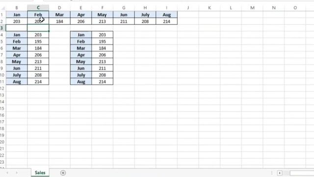 How To Convert Rows Into Columns in Excel | Convert Rows to Columns Excel | Excel Transpose Formula смотреть онлайн