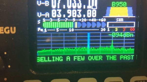 Xiegu g90 CW Morse Code Decoder