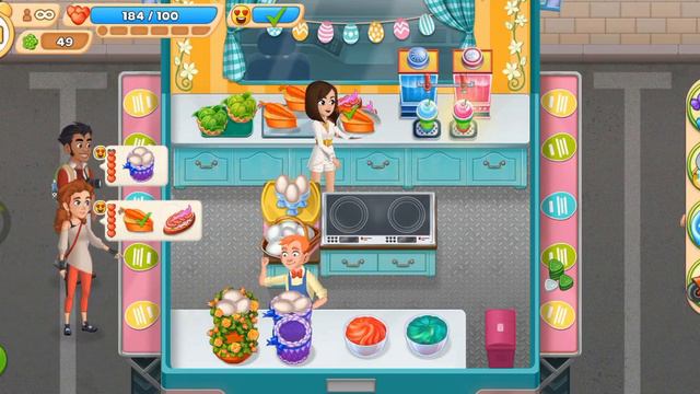 Cooking Diary Фургончик 6-10 уровень 3/4 (пасха) смотреть онлайн