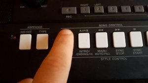 Yamaha psr E 423. запись барабанов!