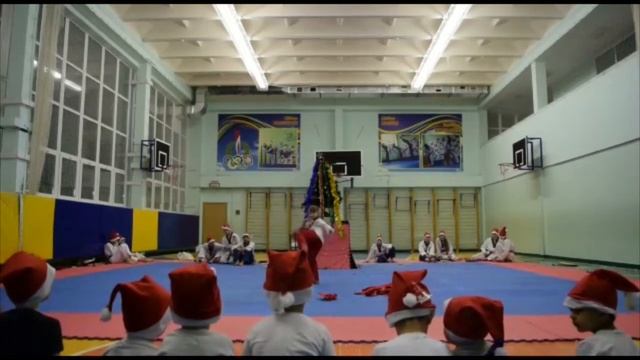 Показательное выступление Тхэквондо на Новый год | Taekwondo performance on Happy new year смотреть онлайн