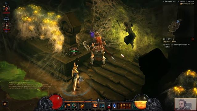 La reine Aranéa [Diablo III: Reaper of Souls | Live Session 2 Episode 4] ft. Naevyah (FR) смотреть онлайн