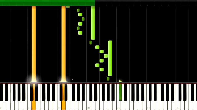 Bowser Theme - Super Mario 64 OST /Synthesia Piano Tutorial смотреть онлайн