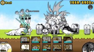 The battle cats без золотых билетов (no gacha). №4 Третий мир будущего и белый циклон.