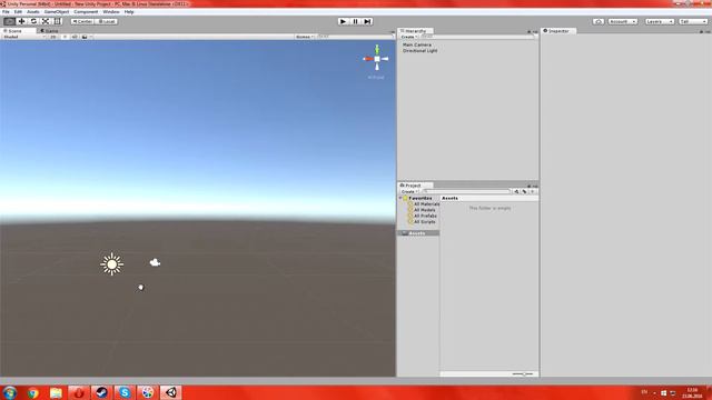 Видеоурок № 1 : Интерфейс Unity3D смотреть онлайн