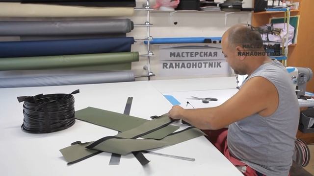 Изготовление Мягких накладок на банку (лодочное сиденье) для лодки. смотреть онлайн