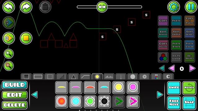 СТРОЮ СВОЙ УРОВЕНЬ В ГД! #geometrydash смотреть онлайн