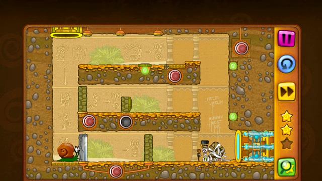 Snail Bob 1 (уровень 21)Древний Египет смотреть онлайн