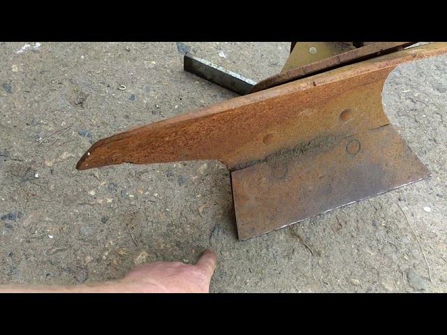 Плуг на самодельный трактор.Чертеж.Схема.Размер. смотреть онлайн