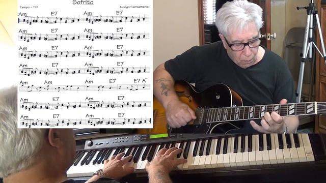 Sofrito - guitar & piano Jazz cover ( Mongo Santamaria ) Yvan Jacques смотреть онлайн